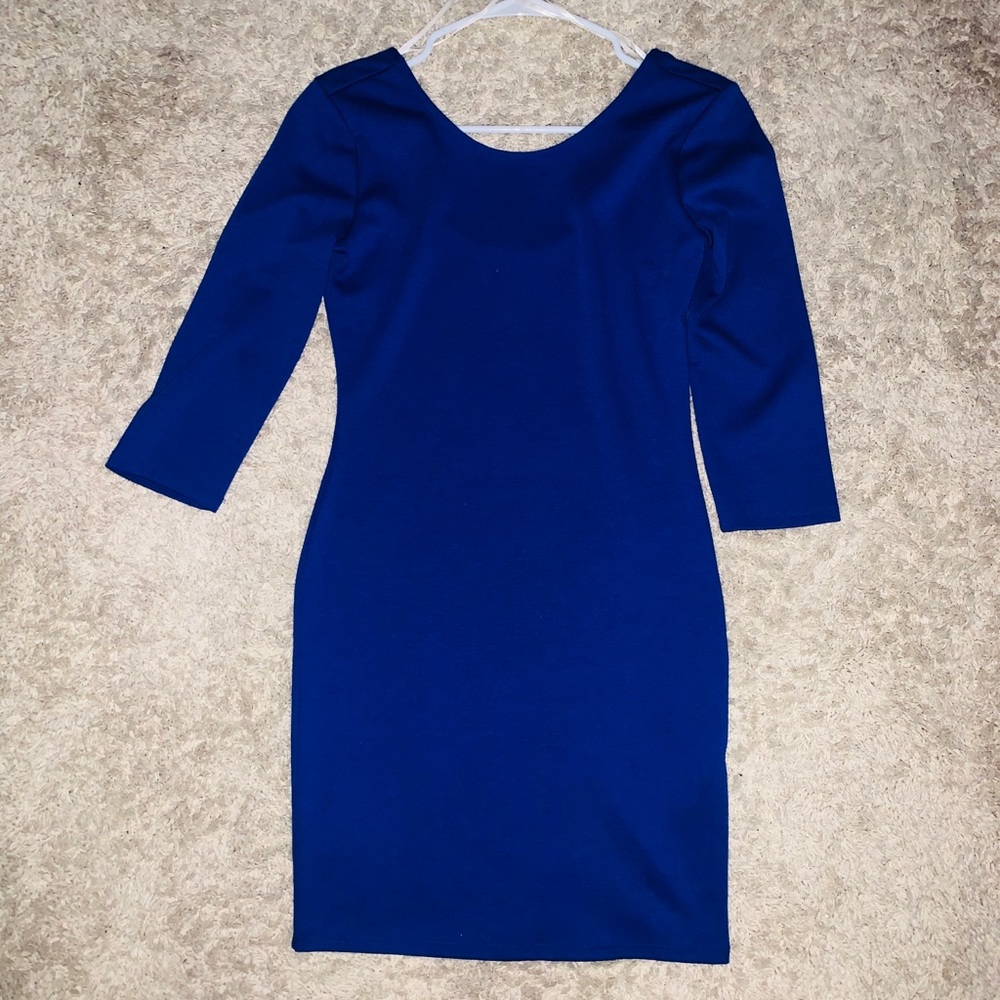 Small, royal blue dress